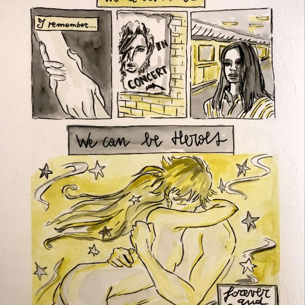 Heroes - 29,5 x 21 cm - Stampa artistica su carta liscia