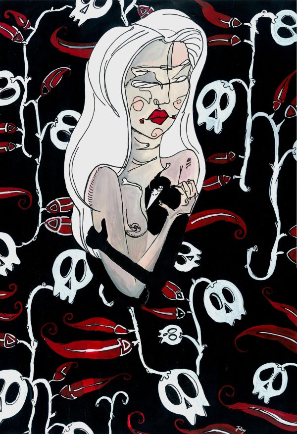 Mom's Spicey Heart - 42 x 29,5 cm - Artistic print on smooth paper