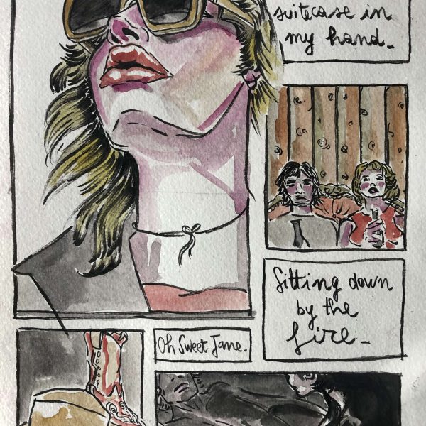 Sweet Jane - 29,5 x 21 cm - Artistic print on smooth paper